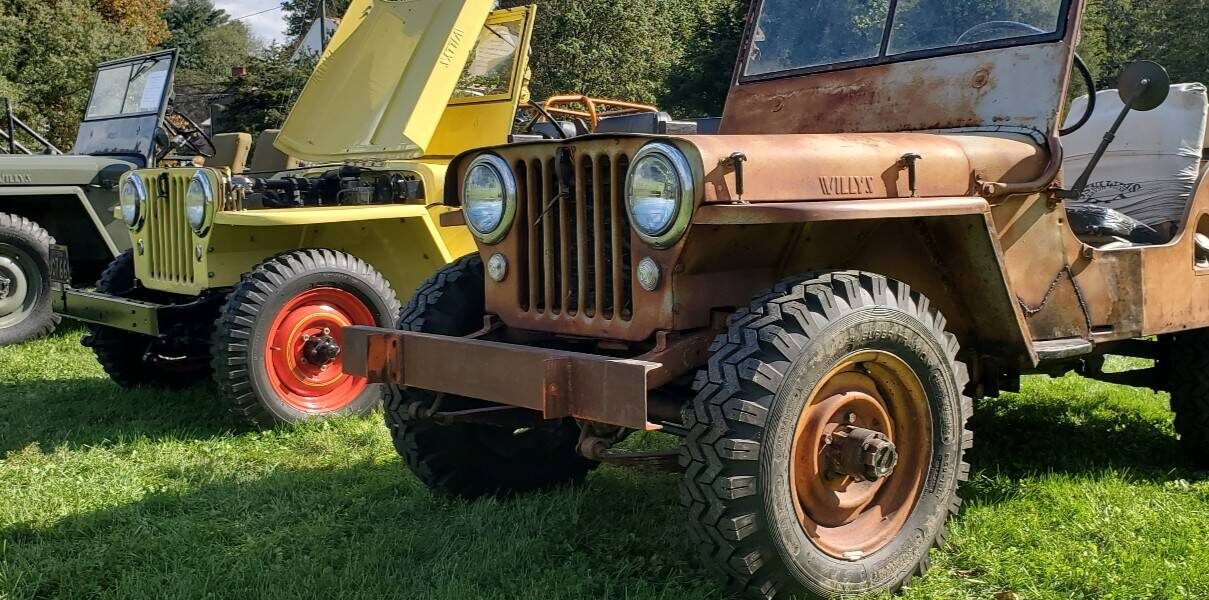 Jeep at Union Mills