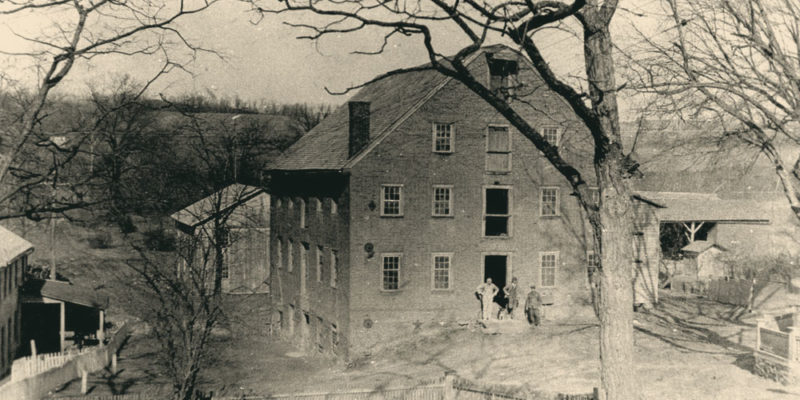 Mill in 1880s
