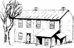 Miller House drawing