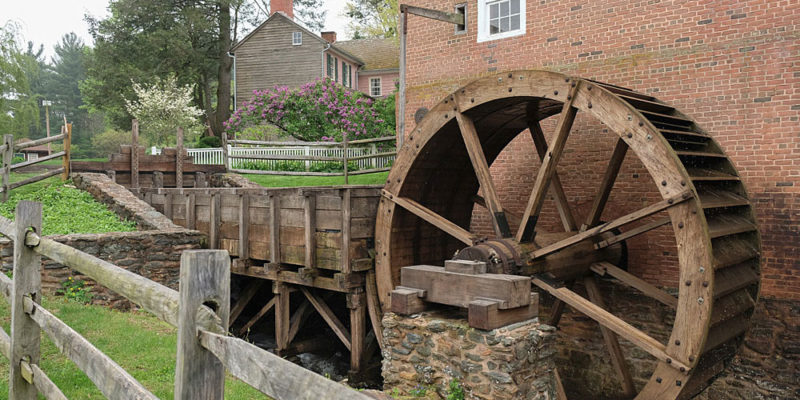 umills wheel and house