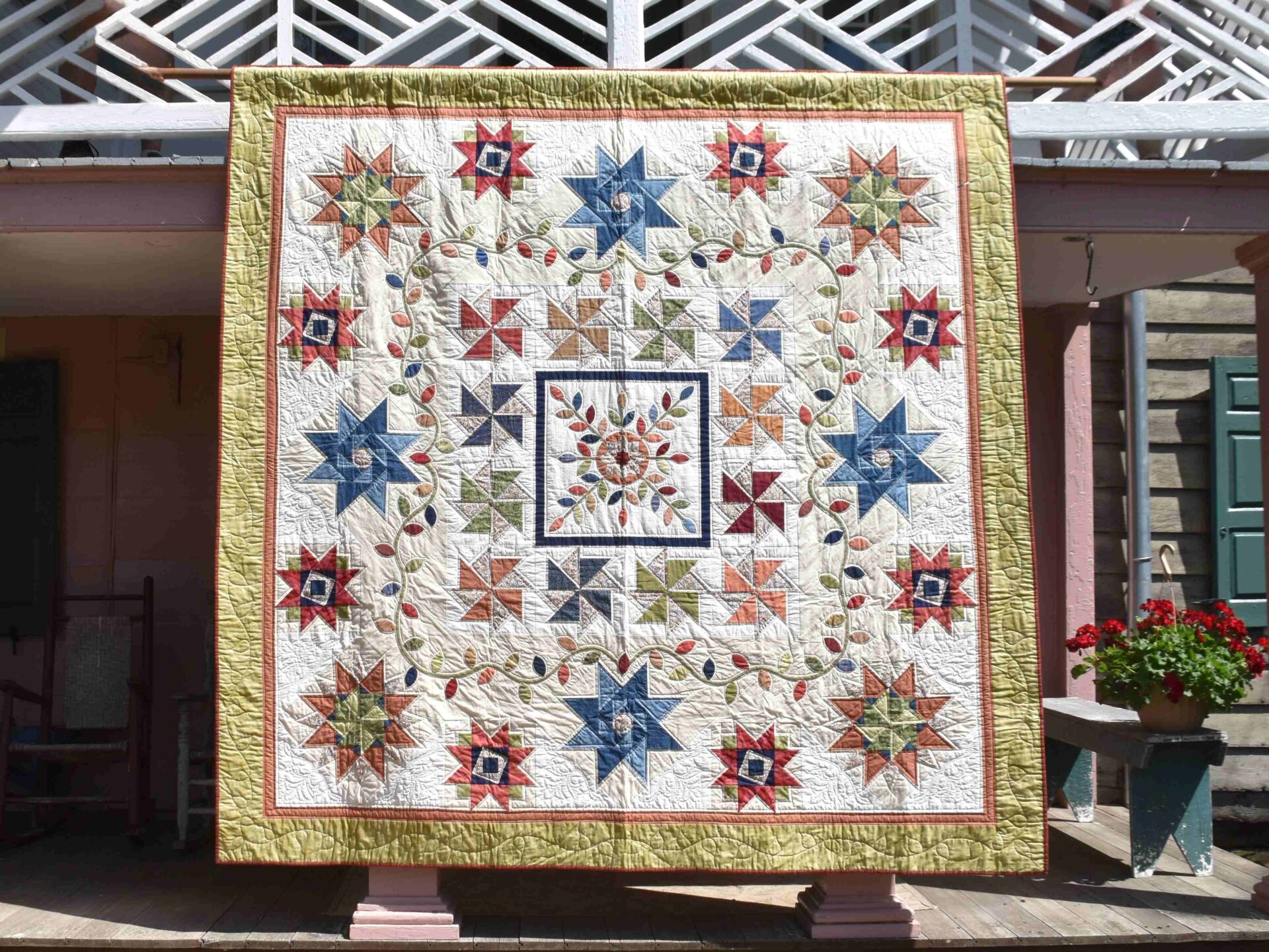 “Autumn Stars” Quilt