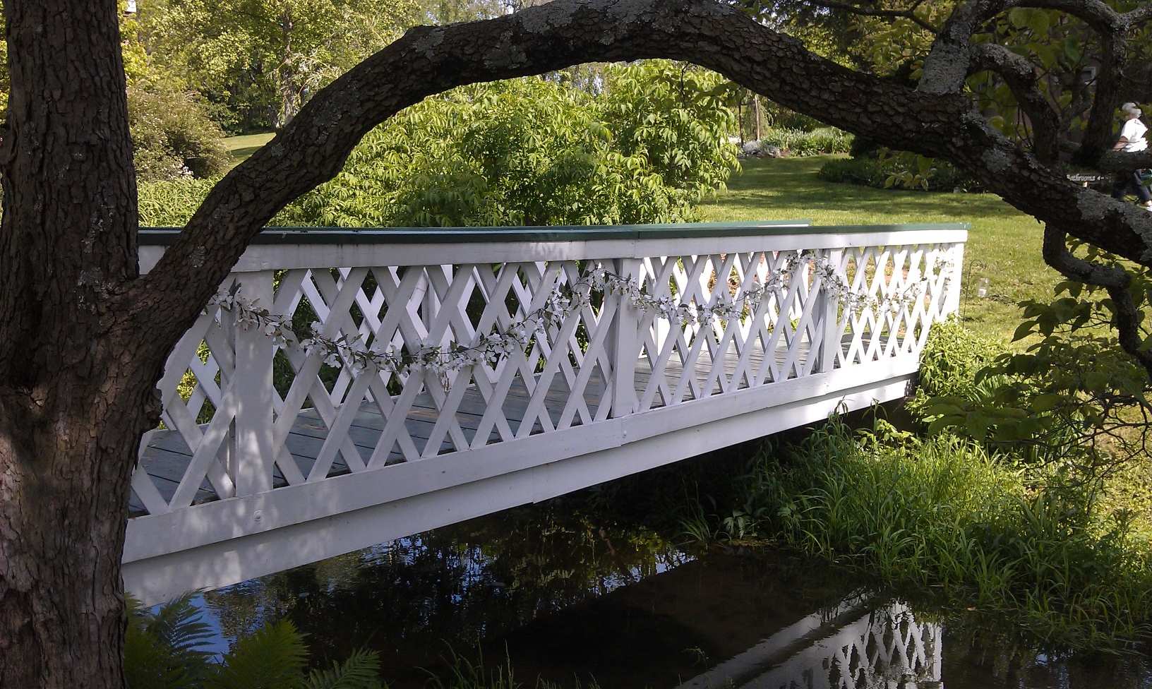Footbridge at Union Mills