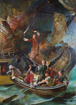 Burning of the Peggy Stewart