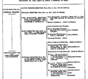 Family Record 17-1 Shriver Green Book Genealogical Records